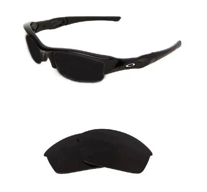 Oakley Flak Jacket Rectangular Replacement Sunglass Lenses, Prizm Golf, 63  mm