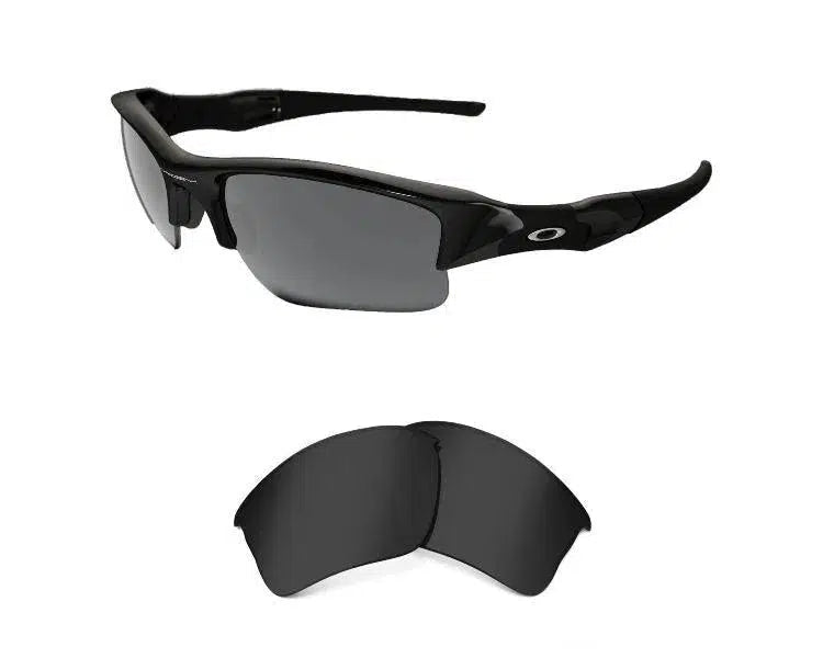 Oakley Flak 2.0 - Rectangle Matte Black Frame Prescription Sunglasses