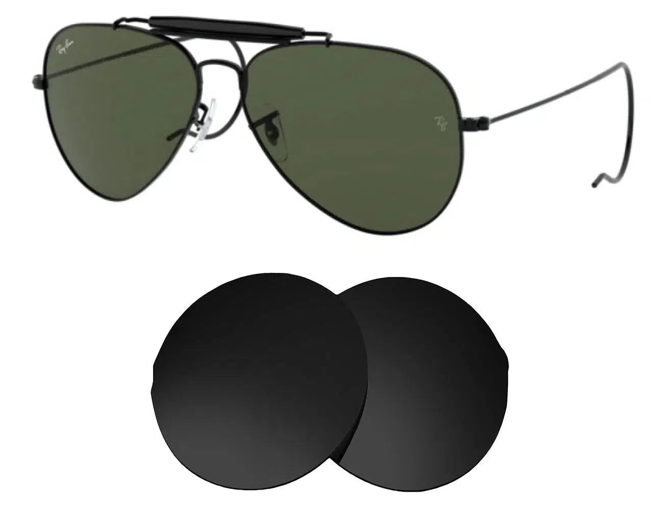 Ray-Ban RB 3030 58mm Outdoorsman