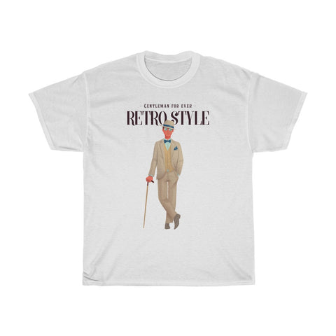 T-shirt imprimé original homme Insane Society "Gentleman forever"