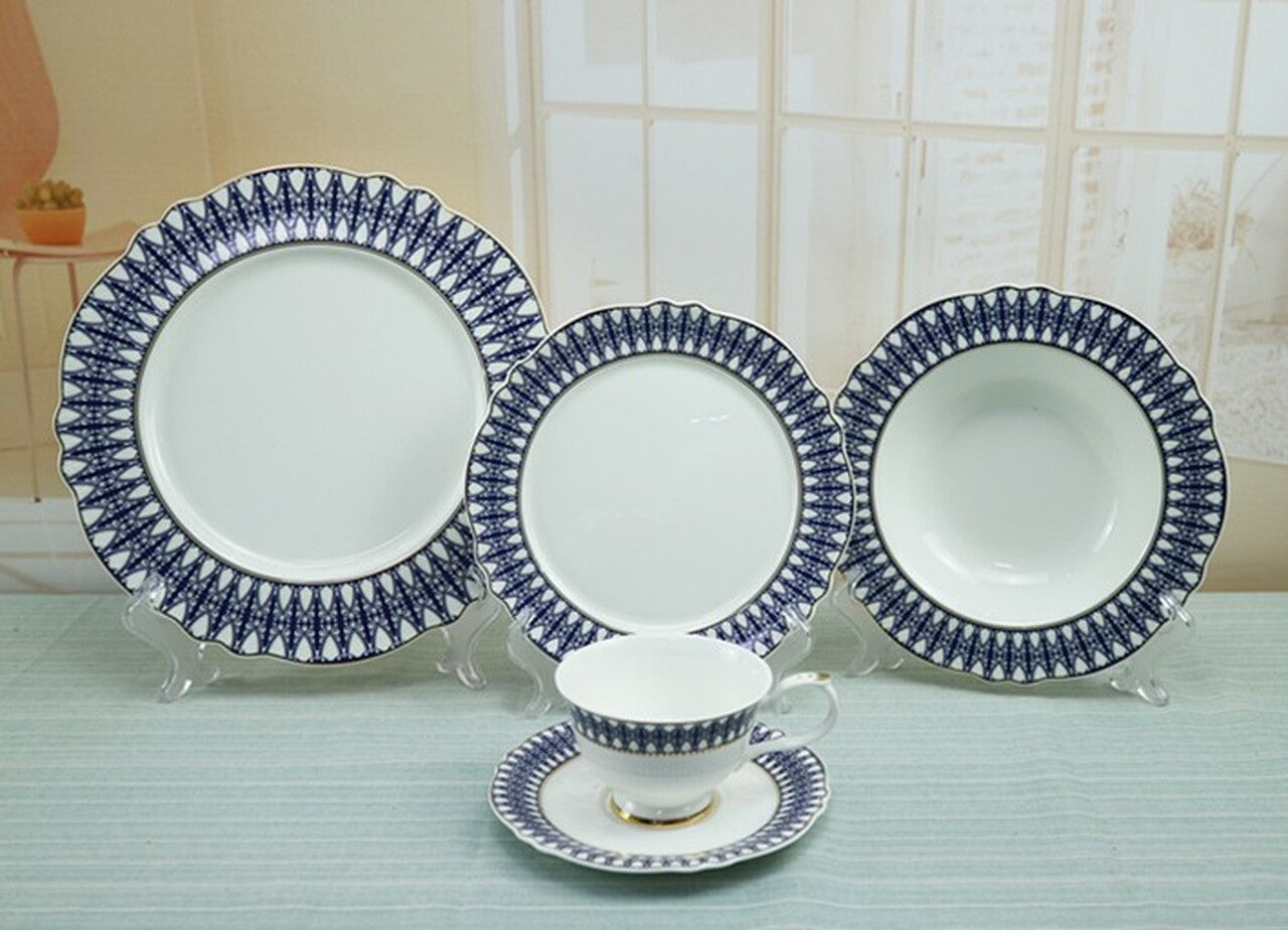 Royal Albert Old Country Roses 5-Piece Place Setting, Service for 1