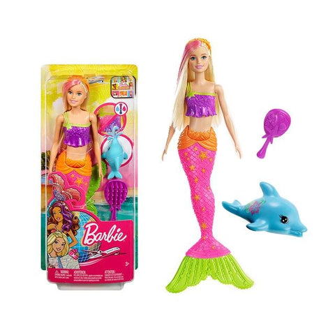 barbie sirene arc en ciel