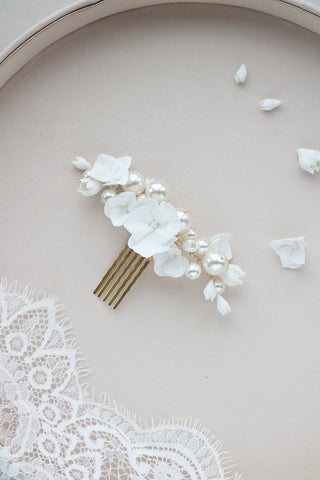 megan therese clay headpiece for bride