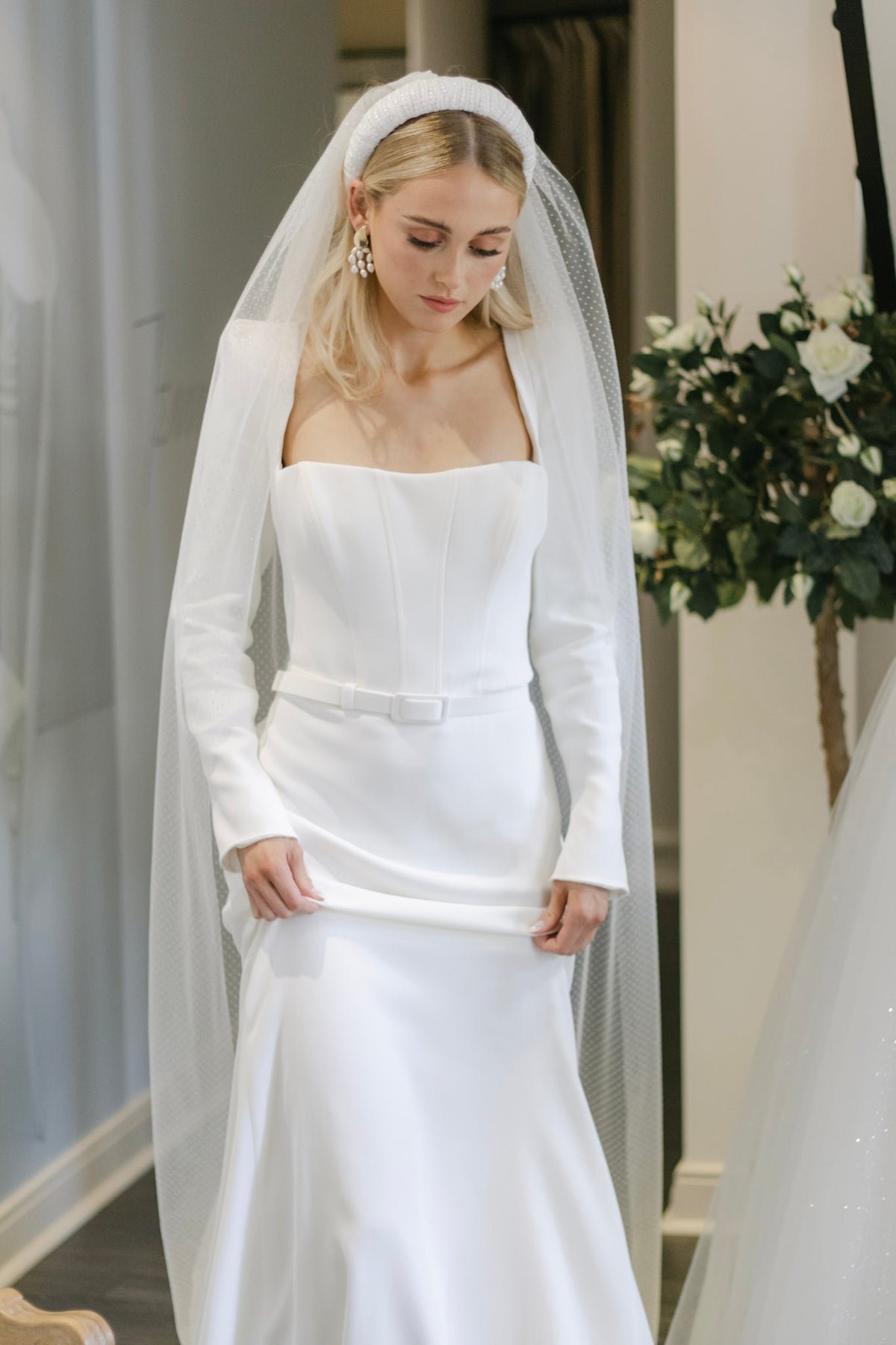Pearl Veil – The Dress Bride