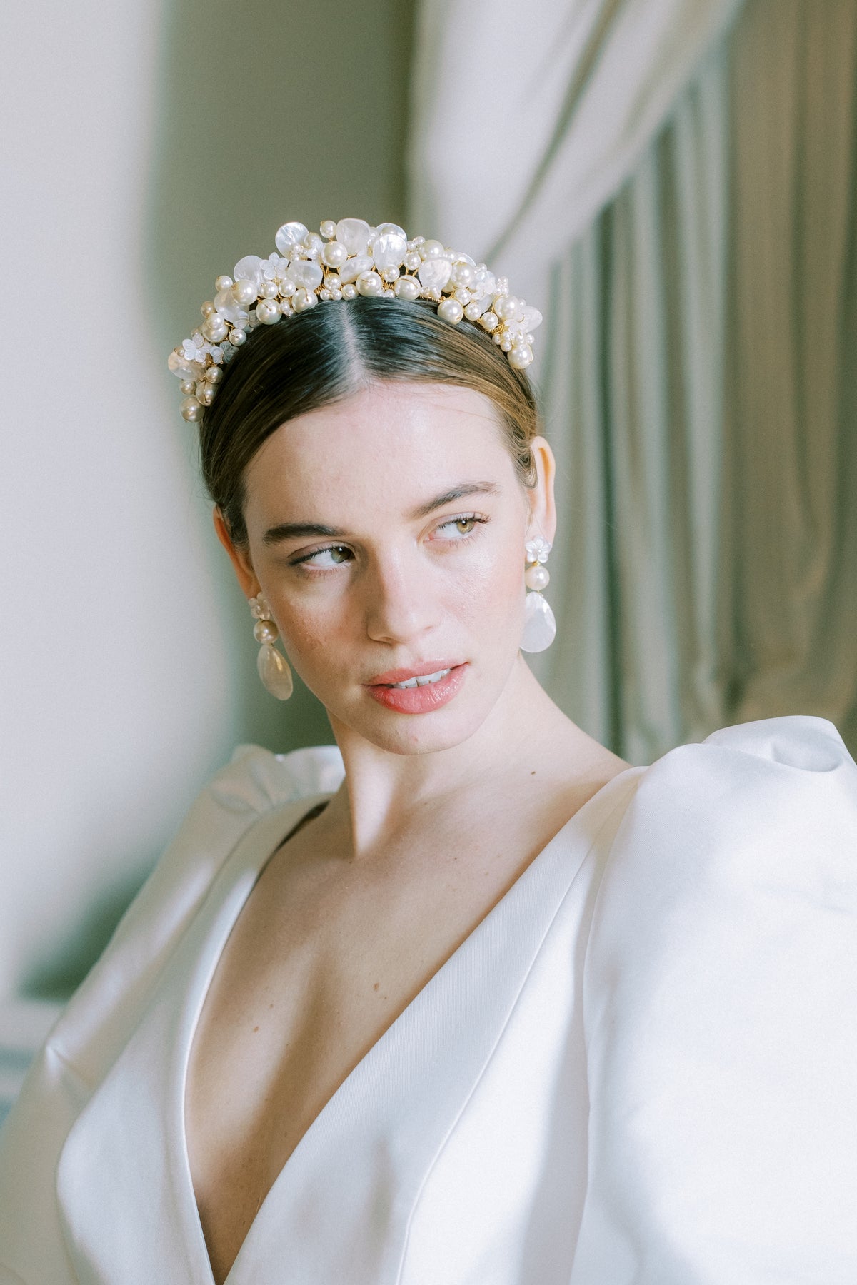 SALE* TESSA Bridal Headband – Bella Skye Bridal