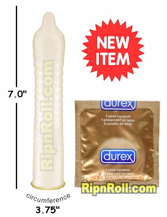 Durex Real Feel Size Chart
