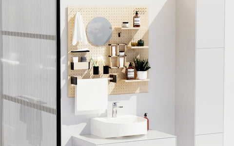 Rangement pratique pour salle de bain