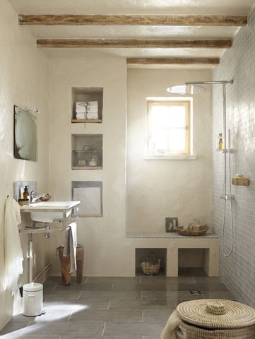 Affiche minimalistes WC et salle de bain - Affiche Les toilettes par L – Le  Temps des Paillettes