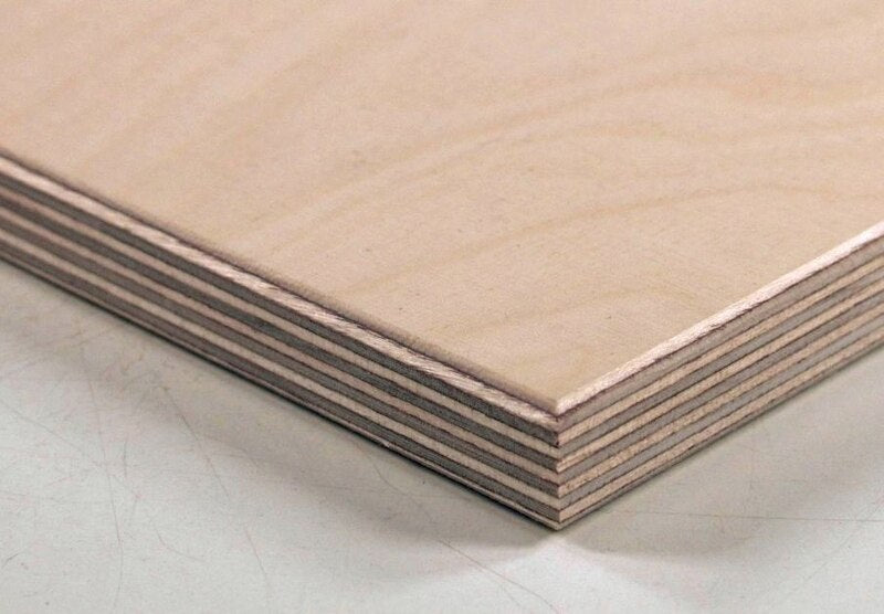 Example of plywood