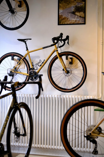 Ein Victoire Cycle-Fahrrad im Cartel-Store