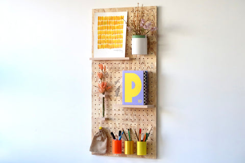 The Pegboard to create an office at home