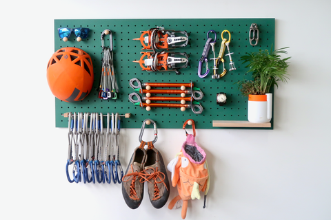 Pegboard for climbing - Colorful and Decorative Support