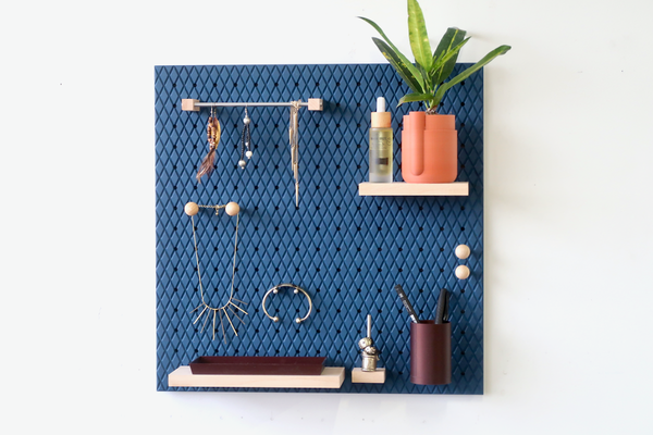 Pegboard for DIY Concrete