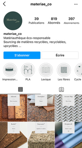 materia compte insta