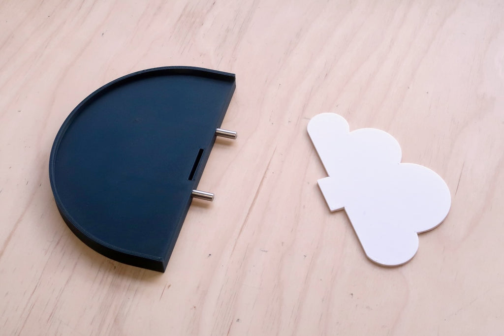 cloud shelf for Pegboard