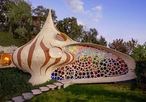 Shell House: Nautilus House, Mexico City, Mexico