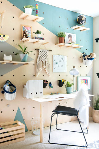 Custom Pegboard Whole Wall