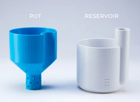 Flower pot in 3D printing and Open-Source