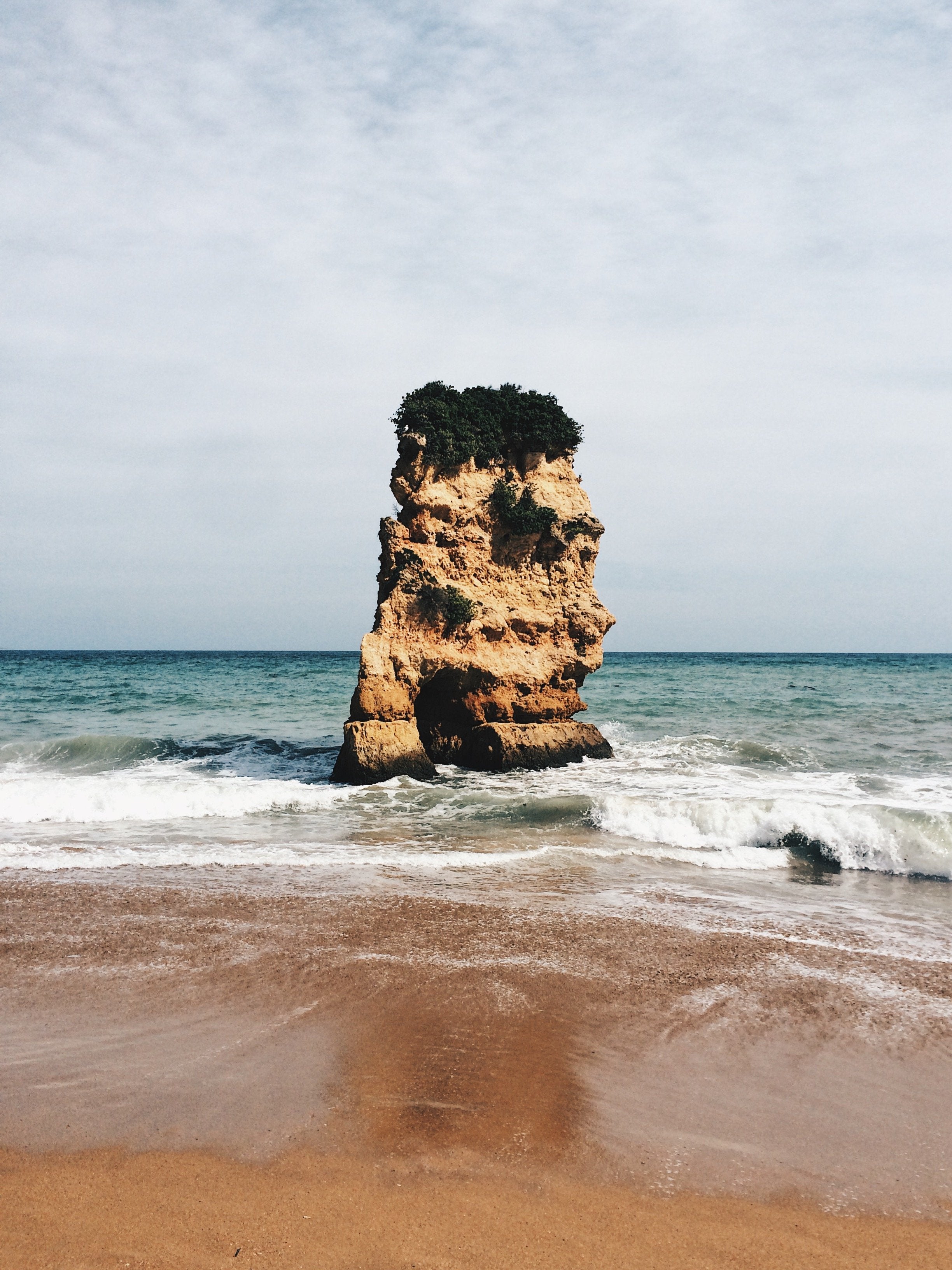 A rock in the ocean: it’s you!