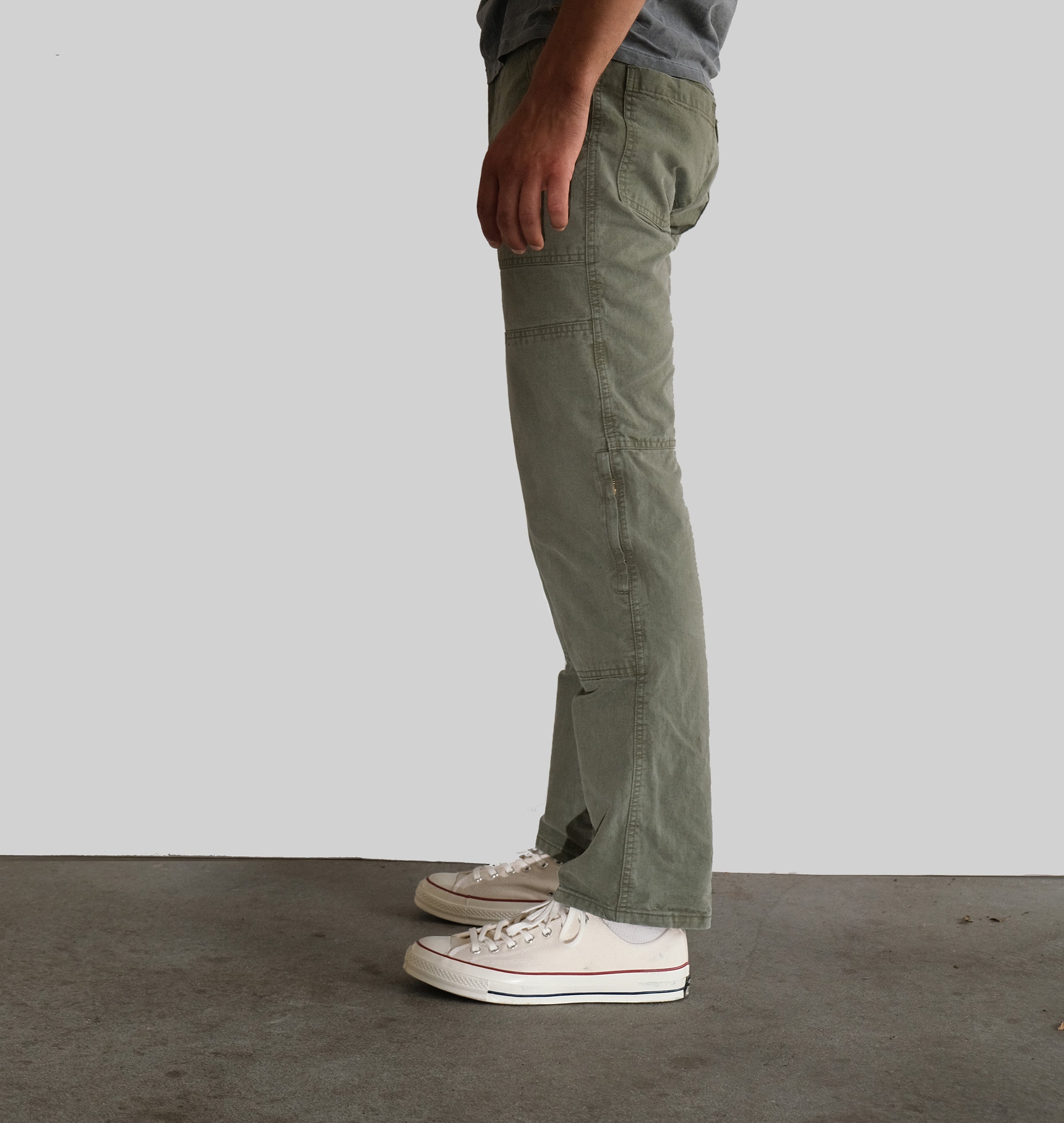 Bedford Double Knee Twill Pant - Olive