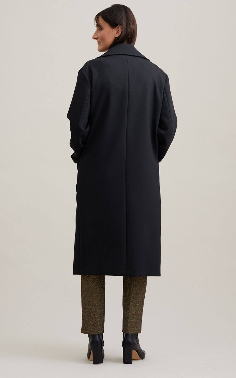 club katoen Handig New York Coat | Oversized jas | The Make