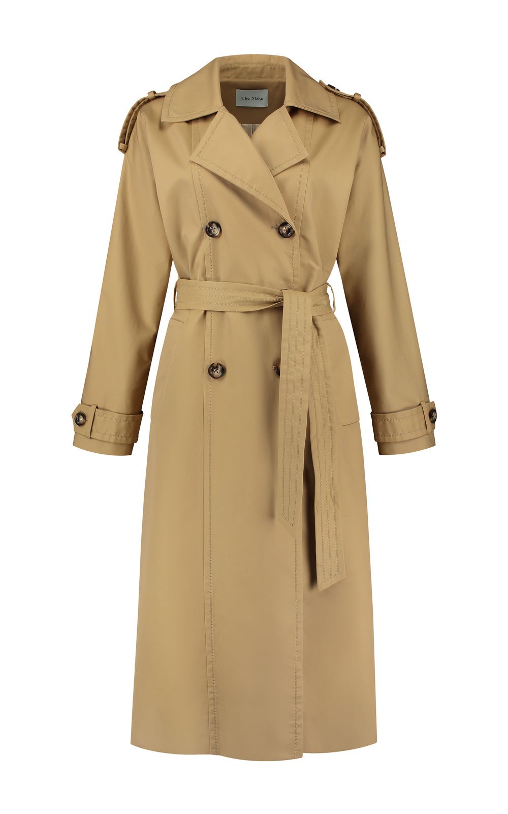Amuseren Tol accent Cambridge Coat |Klassieke trench coat | The Make