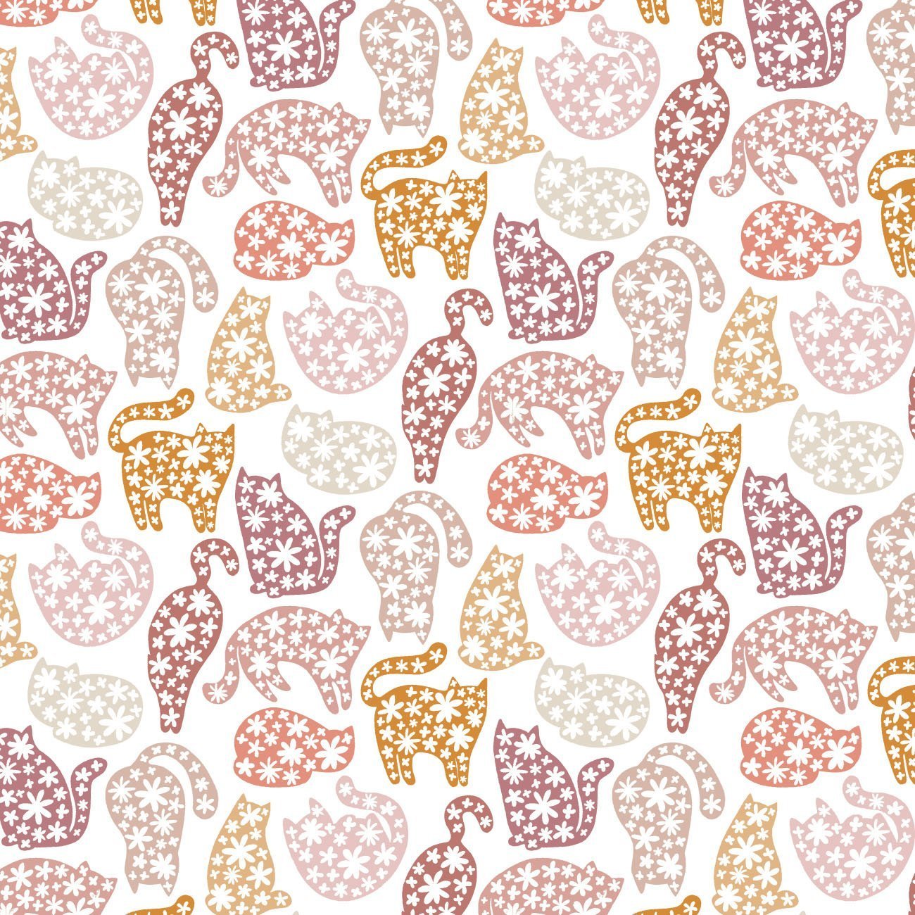 Smitten Kittens - Floral Kitten Poses