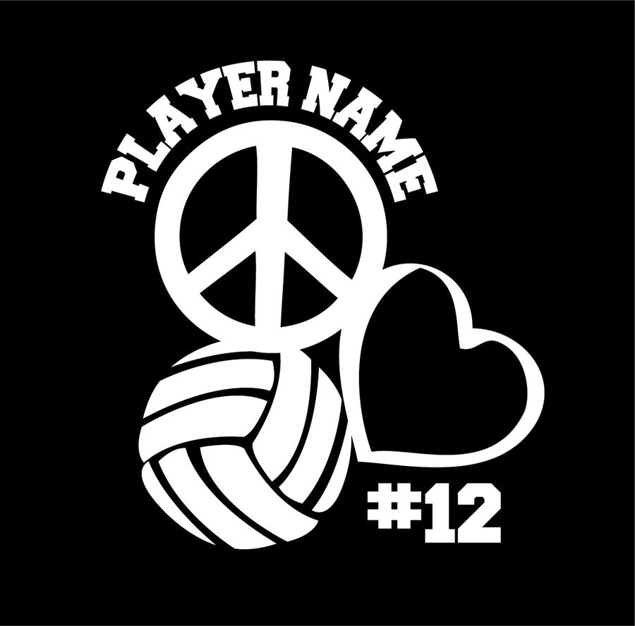 Free Free 253 Peace Love Volleyball Svg Free SVG PNG EPS DXF File