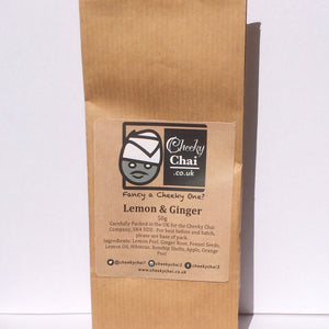 Lemon & Ginger Tea 50g - Loose Leaf Tea