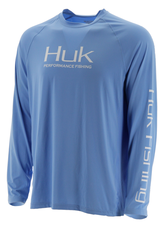 Huk Youth Pursuit L/S shirt Fresh Salmon – Shade Tree Outfitters