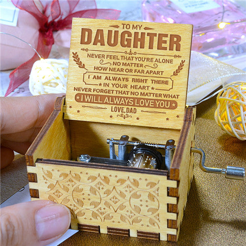 dad to daughter music box