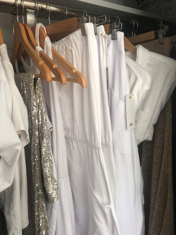 Downtown Betty's Kundalini Whites Closet for Camp Grace in Malibu