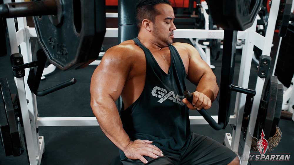 chest workout with Single arm hammer strength press