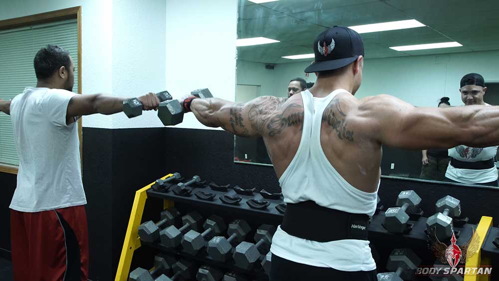 lateral raise shoulder workout