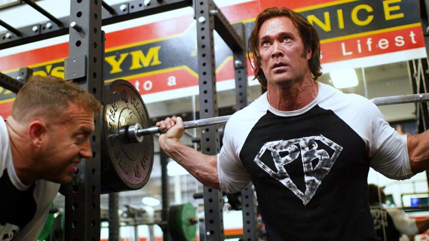 leg workout with Mike O'hearn