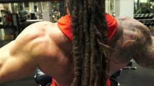 Lat Pulldown Position 1 for back workout