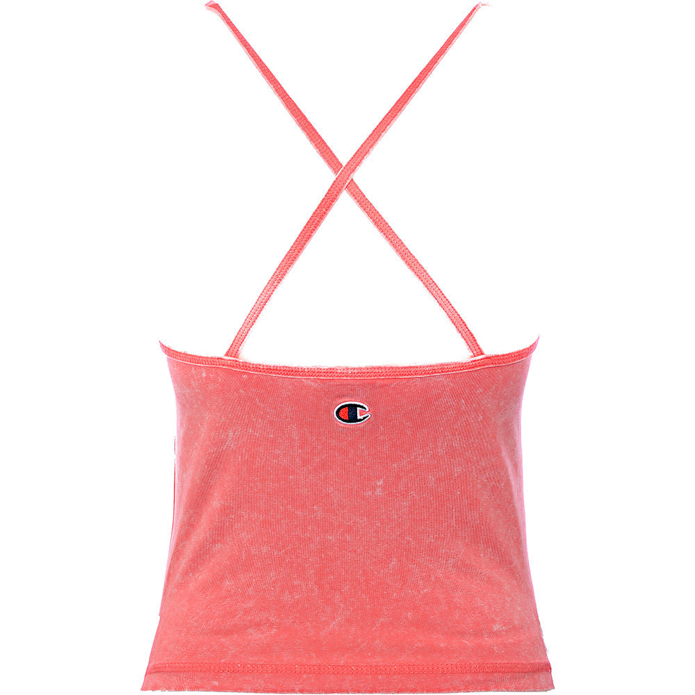 Champion Women's Washed Pink Cami with Logo