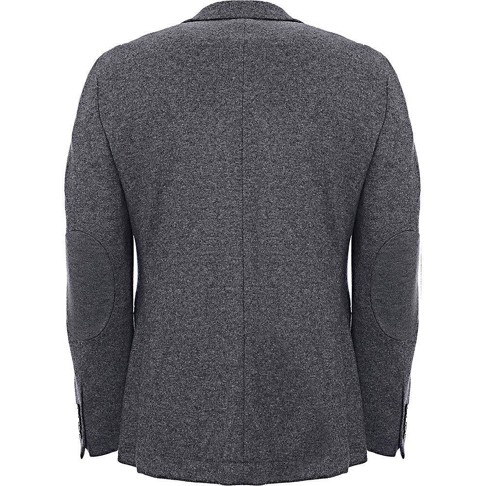 Hackett London Knit Epsom Jacket in Grey