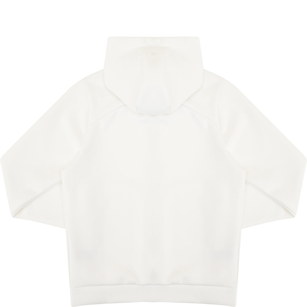 Junior Castore Tennis White Zip Through Hoodie