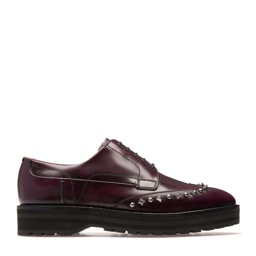 Bally Ladies Oxford Shoe in Purple