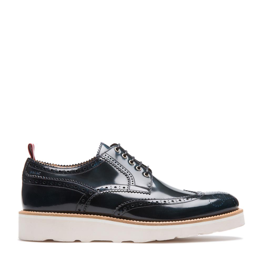 Bally Mens Derby Shoes in Black