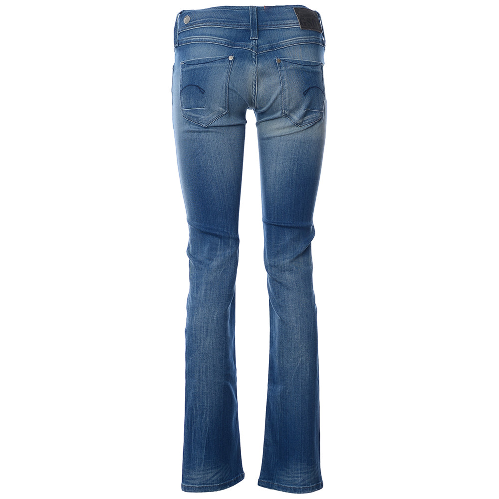 G Star Womens Ford Straight Jeans in Blue