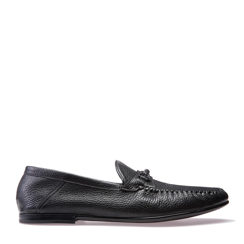 Bally Mens Moccasin Slip On in Black