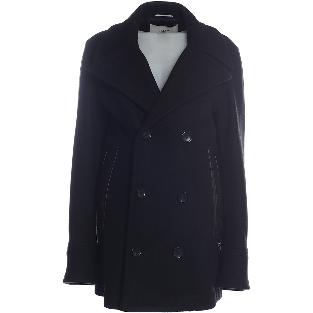 Bally Mens Trenchcoat in Black