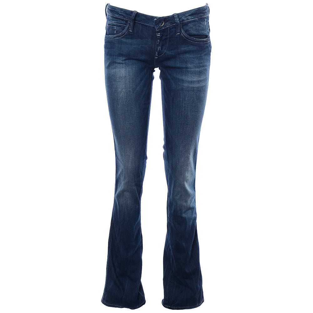 G Star Womens Midge Dov Straight Jeans in Blue