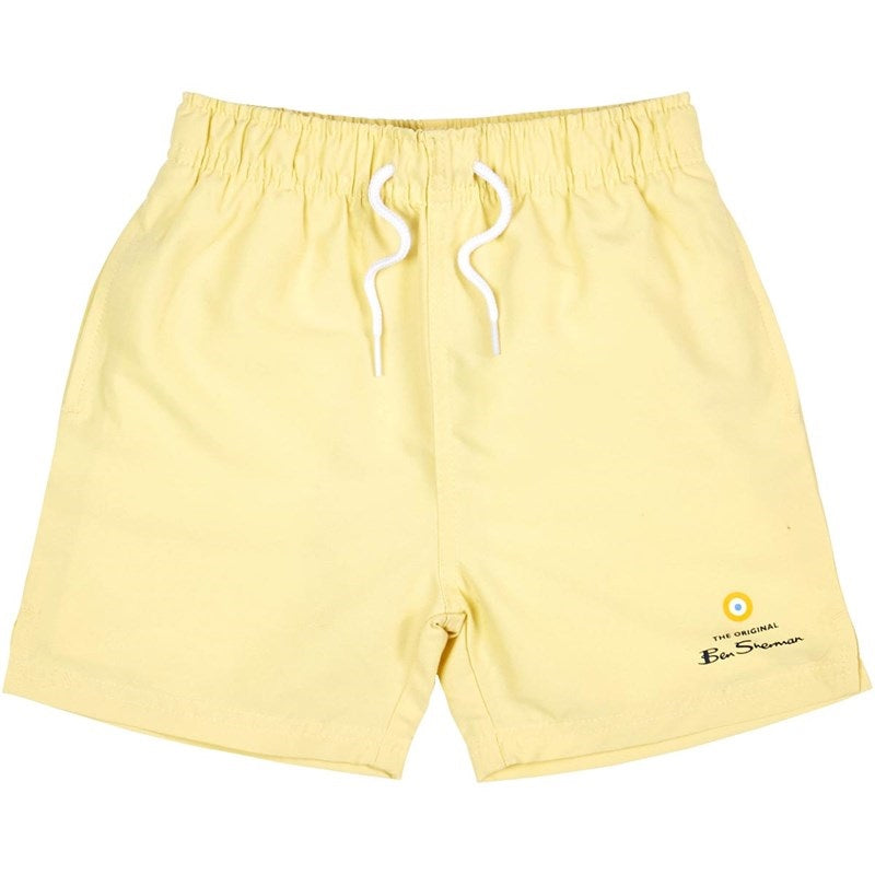 Ben Sherman Boys Target Swim in French Vanilla