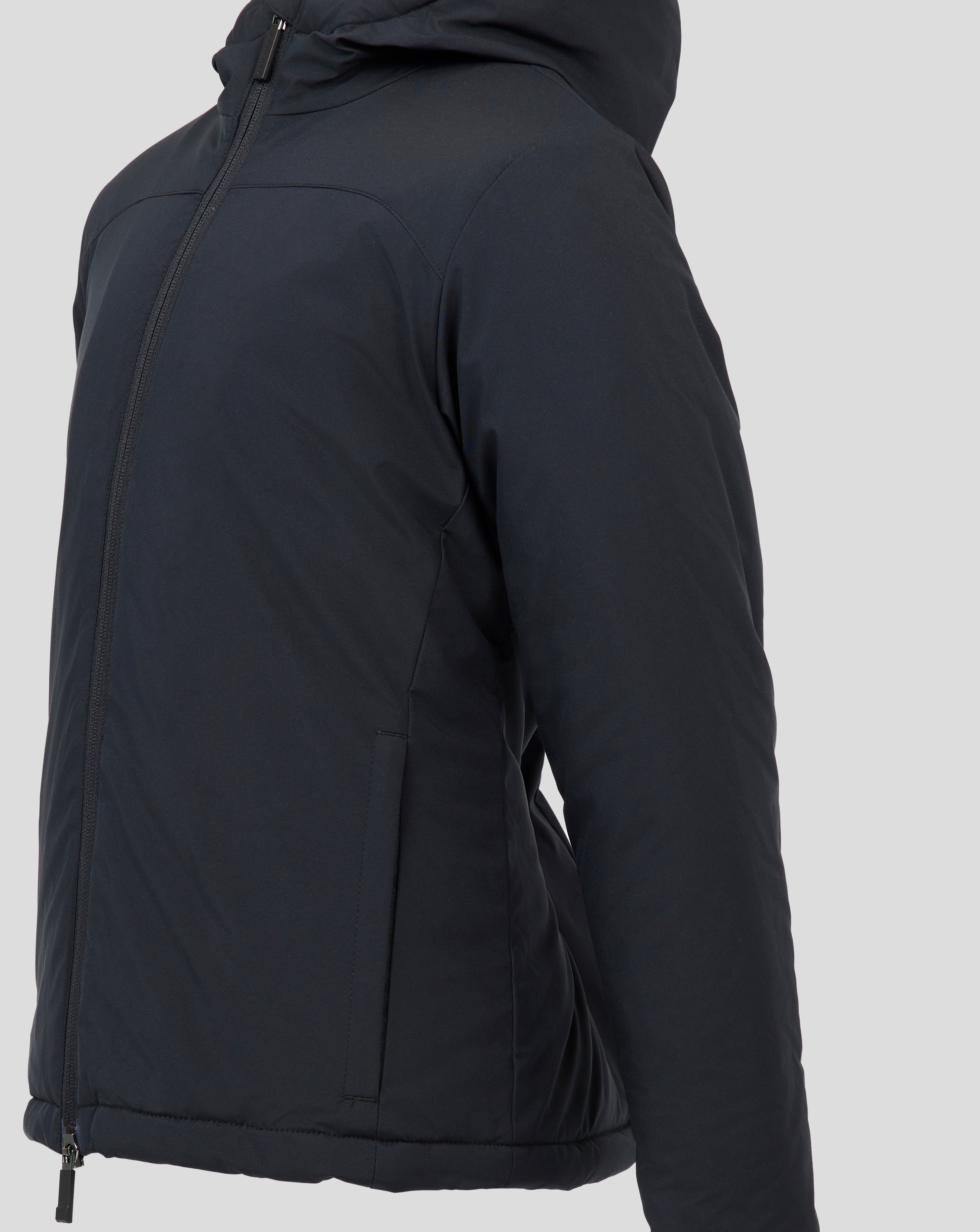 Junior Castore Standard Length Bench Jacket in Black