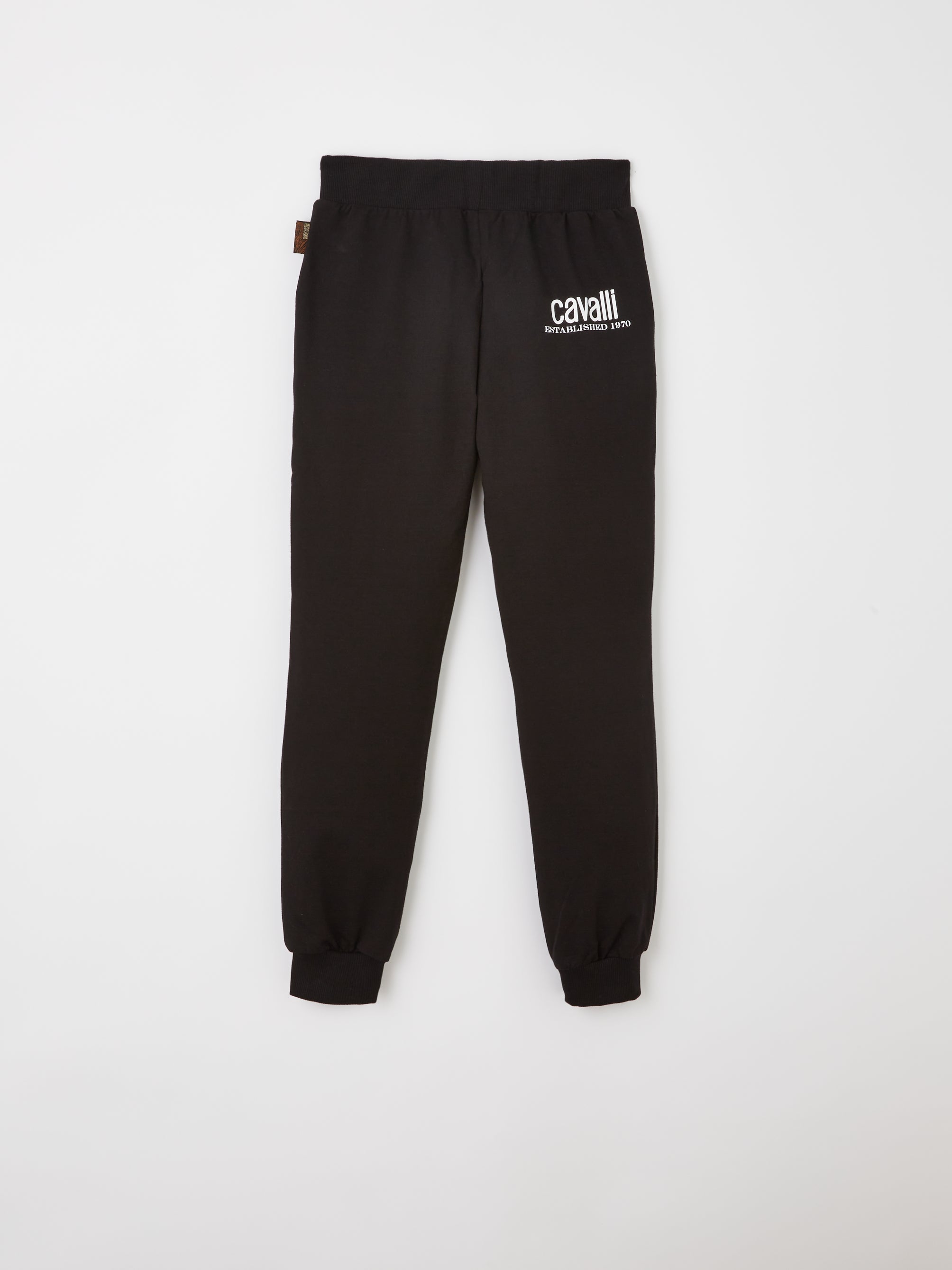 Boys Roberto Cavalli Joggers in Black