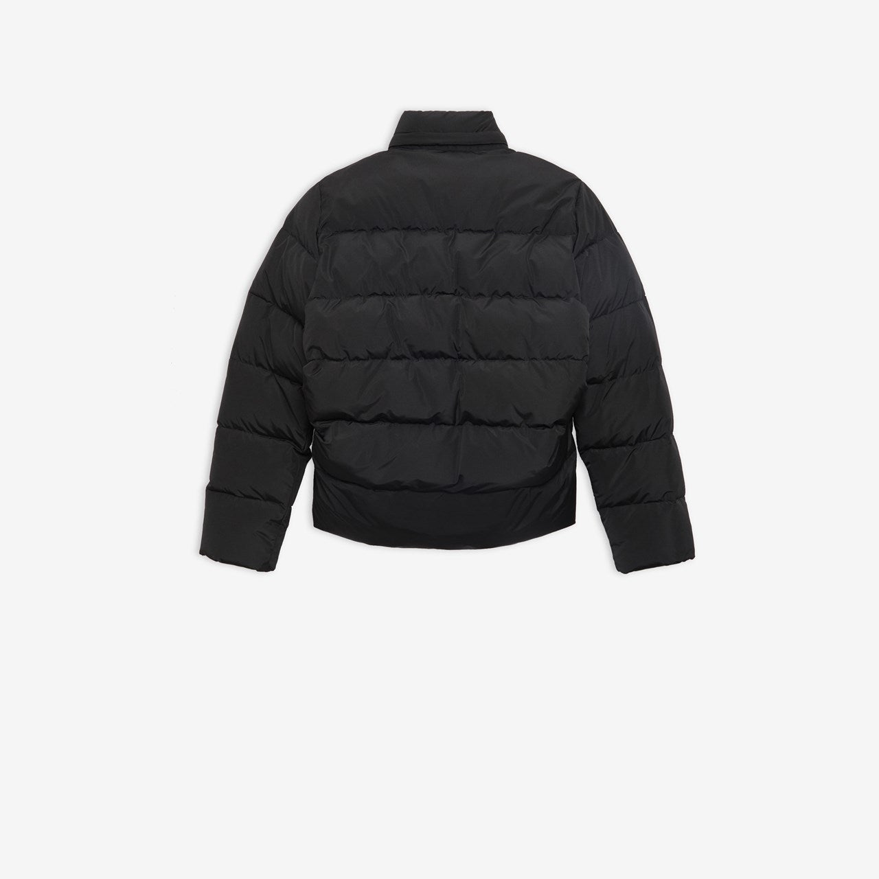 Balenciaga Womens C-Shape Puffer in Black