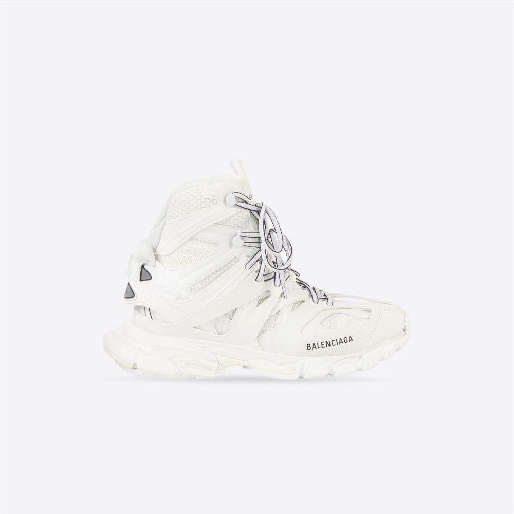 Balenciaga Womens Track Hike Monocol/Rub/Mesh/NW in White